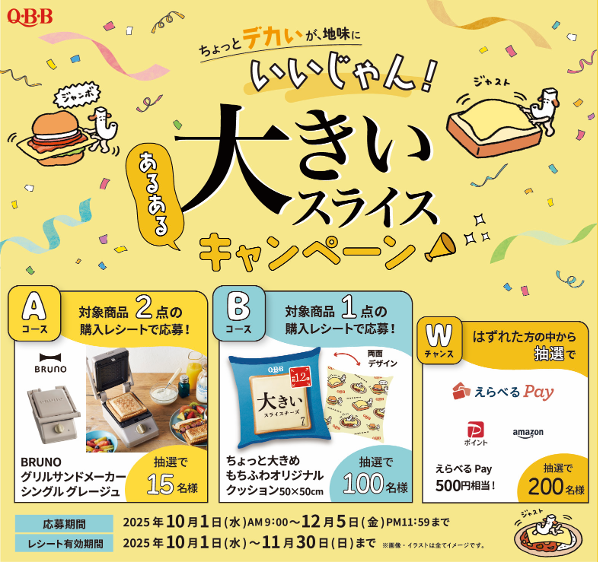 大きいスライスキャンペーン